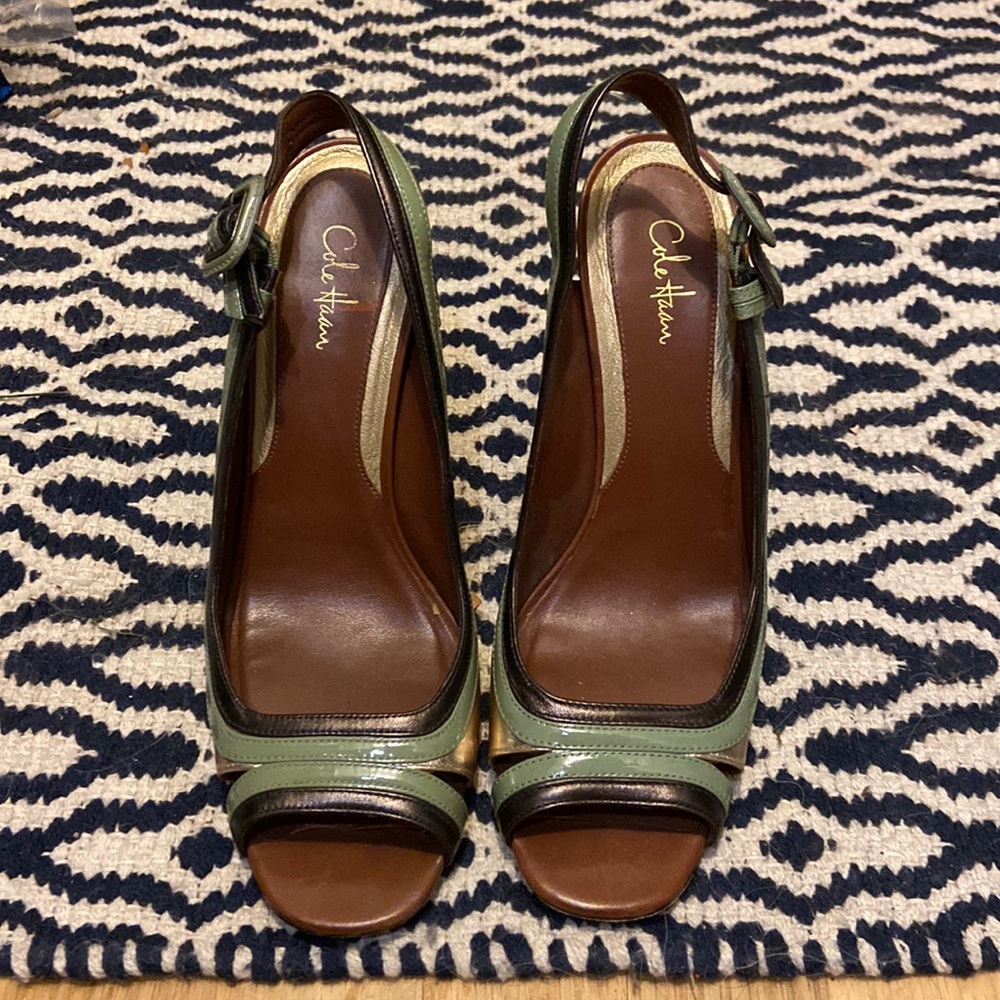 Cole Haan Peep Toe